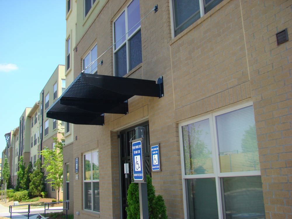 Aluminum Sunshade 102 Design @ Machanicsville Apartments, Atlanta Ga DSC02303